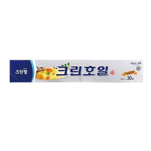 에이치플러스몰 크린호일 쿠킹호일 알루미늄 30cm 30m 종이 가정용 김밥포장 WFO44GS