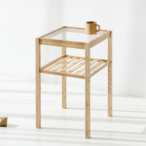 마켓비 마켓비 GLABO 높은 사이드테이블 4040 대나무