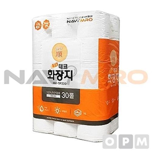 [JHL6RORT_51CE]3겹 데코 화장지 NM-TP330/1PK(30ROLL)