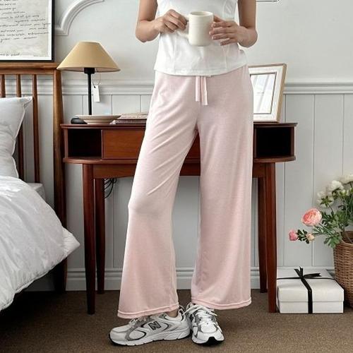 [엄지척]여자 2컬러 첼시드 와이드핏 트레이닝팬츠 홈웨어바지_20435813_667501