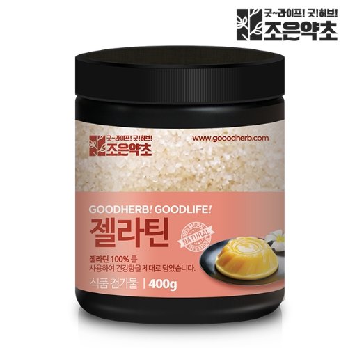 조은약초 젤라틴 400g x 1통 구성 총 400g