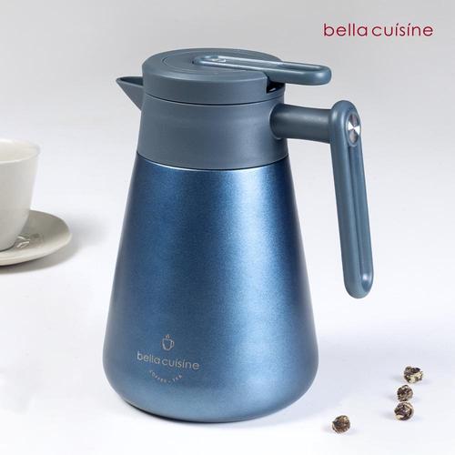 벨라쿠진 티 필터 커피 서버 주전자 블루 700ml