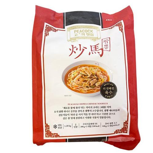 피코크 초마 짬뽕 1.28kg x 1개 아이스박스포장 po404373