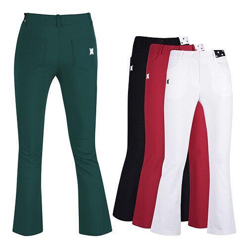 [보스케][보스케] 보스케 여성 가을 골프웨어 편한 스판 반밴딩 부츠컷 골프바지 L420952 (P003388441)