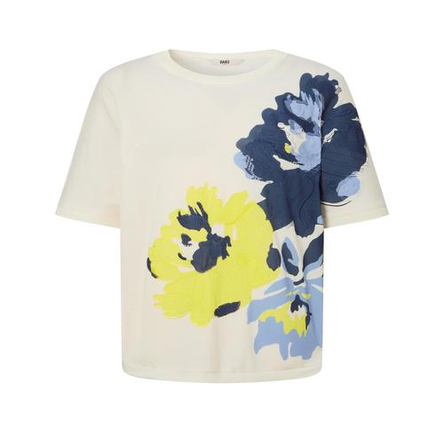 LF 닥스 여성 크림플라워반팔티셔츠  (DLTS5B601CR)