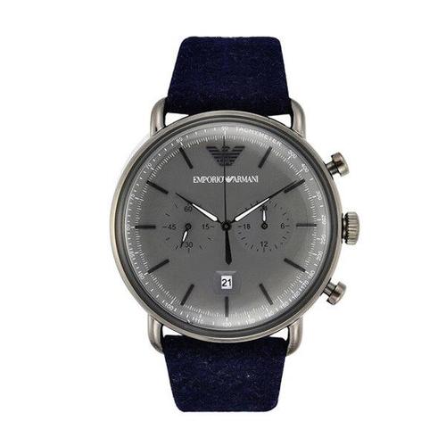 [편집샵 블레스]아르마니 남성 남자 가죽 손목 시계 AR11144