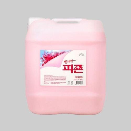 피죤 20L 섬유유연제 업소용 로즈블라썸 핑크로즈 WFLXM4P
