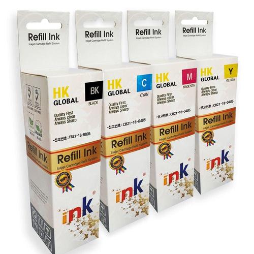 주식회사 금수저몰 삼성 SL-T2270DW 프린터적용 검정+칼라 4색 호환잉크 WC90272