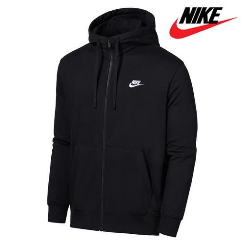 (유)나이키코리아 나이키 후드 집업 /c8- BV2649-010 / 남성용 NSW 클럽 풀집 후디