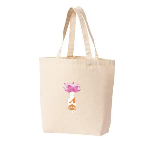 에코백 토트백 부처님 연꽃 석가탄신일 불교 다양한색상 전사이즈 WFKHFU9