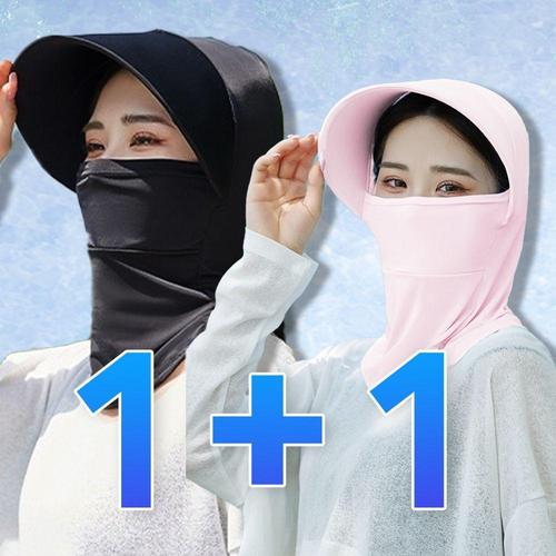 [오너클랜]인기상품 1+1 여름 쿨링 마스크 넥쿨러 아이스 얼굴가리개 모자 [WFC508D_260604]