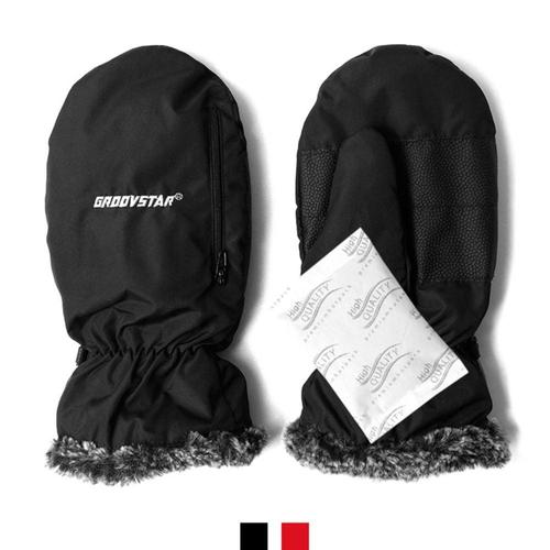 오너클랜 겨울방한 핫팩 방수 벙어리 여자장갑 W98DF5A