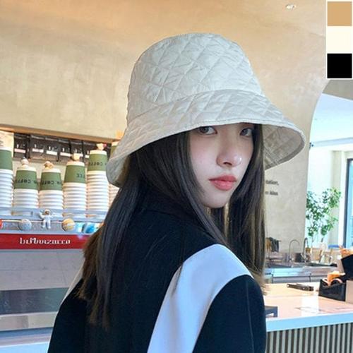 셀러허브 [XBI71760]패딩 벙거지 모자 1P 겨울 데일리 캐주얼 패션