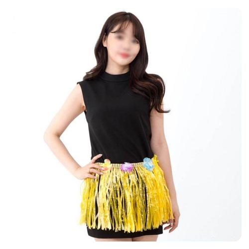 에이치플러스몰 PWM - DK 하와이훌라스커트수술치마(30cm)옐로우 WFKT494