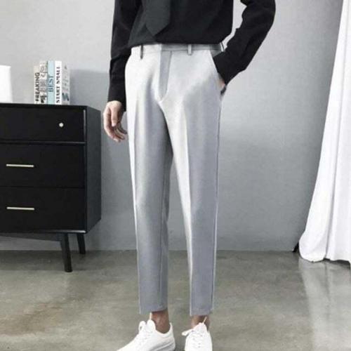 [셀럽하우스]하객 DSRV6005 남자 캐주얼 룩 모임 필수템 정장 슬랙스 코디