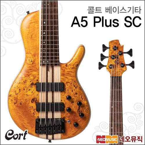 갤러리아_콜트베이스기타G Cort A5 Plus SC AOP /일렉베이스