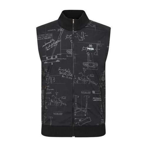 [핑]남성 레이온 혼방 풀집업봄 베스트  111F1SV201_GY_YS