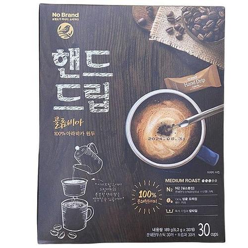 핸드드립 콜롬비아 30개입 x 1개 m76256