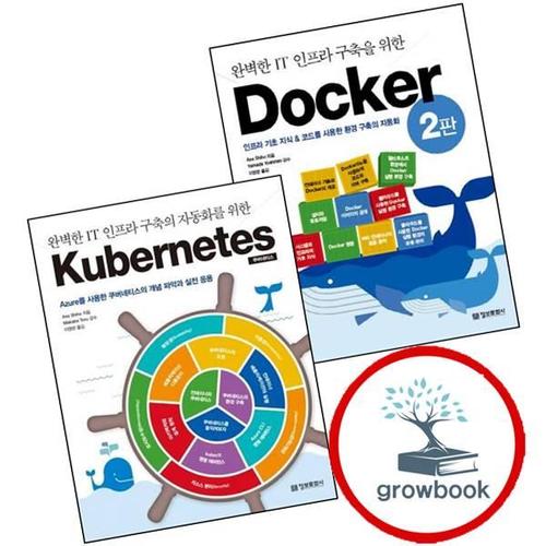 완벽한 1T 인프라 구축을 위한 Docker + 구축의 자동화를 Kubernetes 쿠버네티스 (전2권) 세트