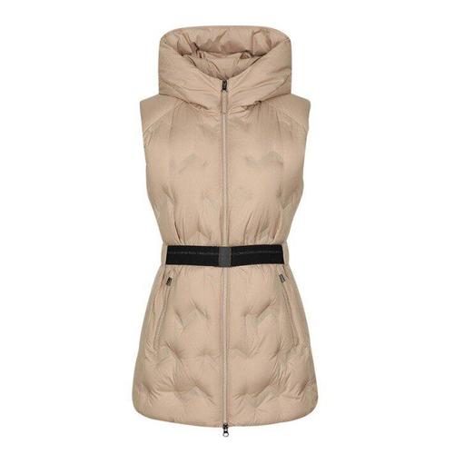 [레노마골프]여성 중힙기장 후드 다운 베스트 RWDVN8302-509_IC