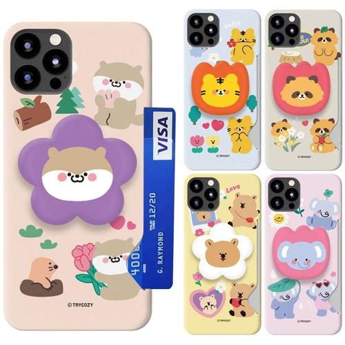 아이폰7플러스 방실펫 하루 톡홀더 카드케이스 WCC5AE4