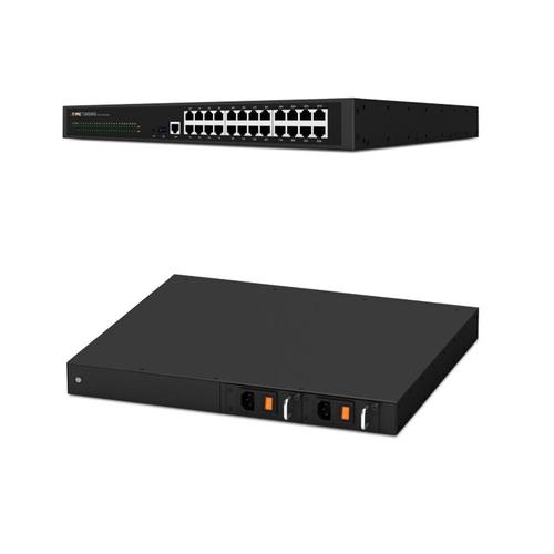 T24000NS 기가랜 24포트 유선 공유기 듀얼파워 DDR3 WD73863