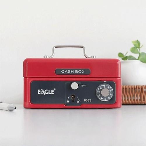 지폐 저금통 668S 동전 OTP 안전보관 개인금고 통장 (WFIK3B9)