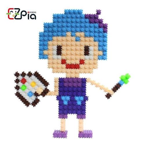 [셀러허브][XBKK9LL5_48]이지 툭툭블럭 툭툭블럭 직업 시리즈3 화가 2EA