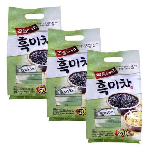 [동일]동일 흑미차 50T X 3개 콘플레이크 호두아몬드 스틱 천마차 (12063611)