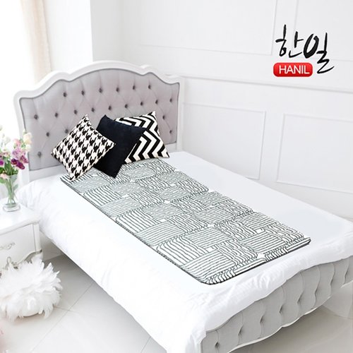 [한일] 해외에서도 사용가능한 110-220V 프리볼트겸용 알뜰난방 고급 전기요 100x180cm 싱글