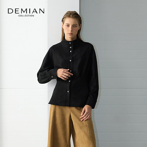 [데미안(DEMIAN)] 26FW 아르떼 FAUX 스웨이드 텍스처 자켓 2종