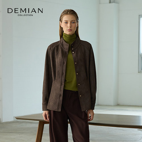 [데미안(DEMIAN)] 26FW 아르떼 FAUX 스웨이드 텍스처 자켓 2종