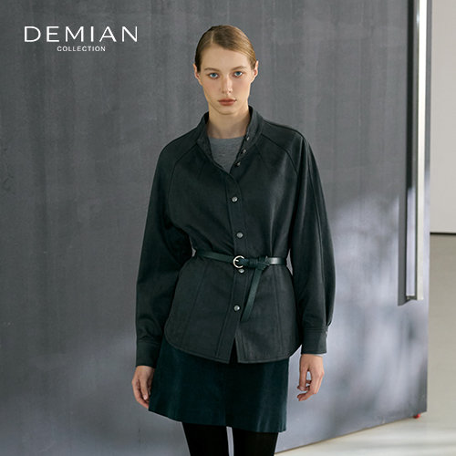 [데미안(DEMIAN)] 26FW 아르떼 FAUX 스웨이드 텍스처 자켓 2종
