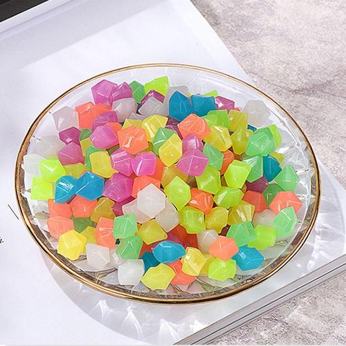 샤이닝 다각형 조약돌 야광자갈 450p세트(컬러믹스) WFKDVOZ