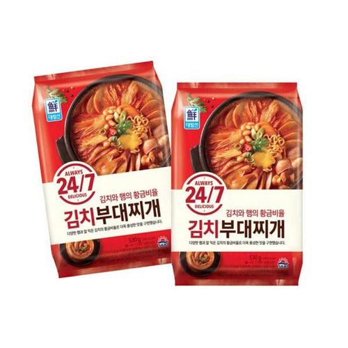 [베스트식품]대림 놀부 김치부대찌개 530g 3개