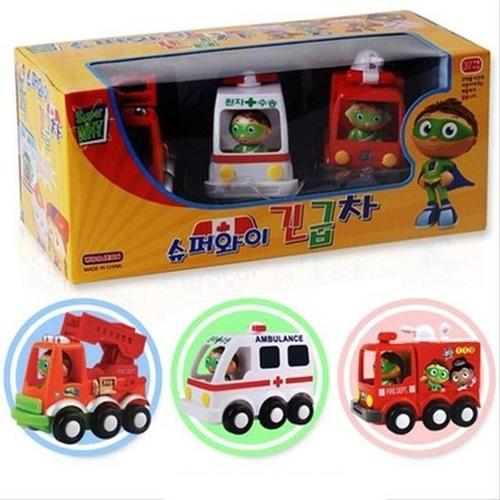 [RGP10760]슈퍼와이 긴급차 풀백미니카3P세트