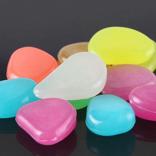 샤이닝 대형 조약돌 야광자갈 10p세트(컬러믹스) WFKDVOT