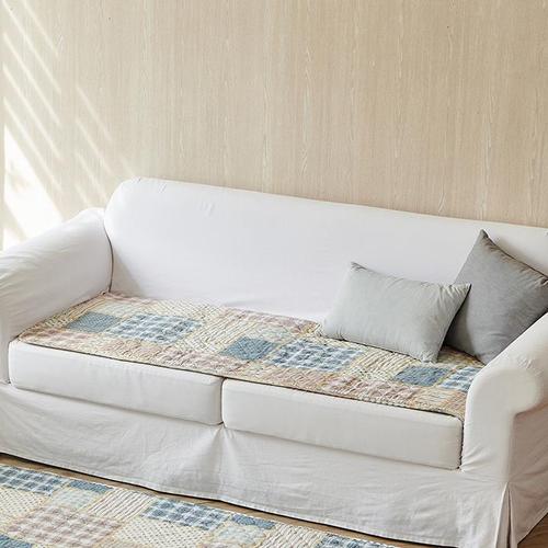 크리벨 탄소 면혼방 전기방석 빈티지패치 3-4인용(67x180cm)