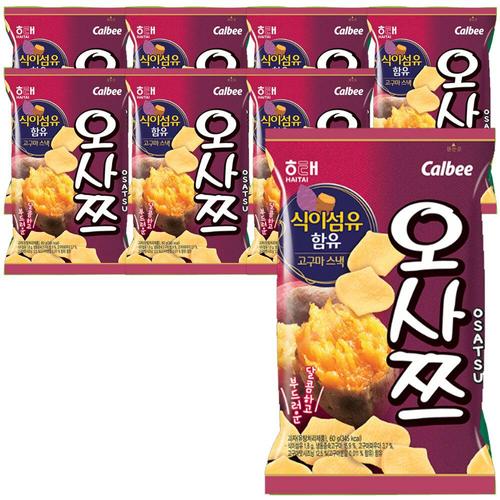 해태제과 오사쯔 60g x 8봉