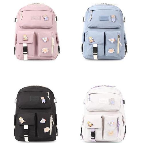 [리디아넬]여학생용 노트북백팩 책가방 4색 J21148 라이딩가방 (16847308A)