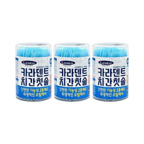 3개세트 치간칫솔 x 300개입 카라덴트 WFLO9FG