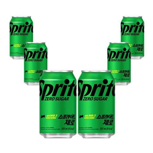 [코카콜라]무료배송 스프라이트제로 355ml 12개(박스안심포장) 제로사이다 (29934866)