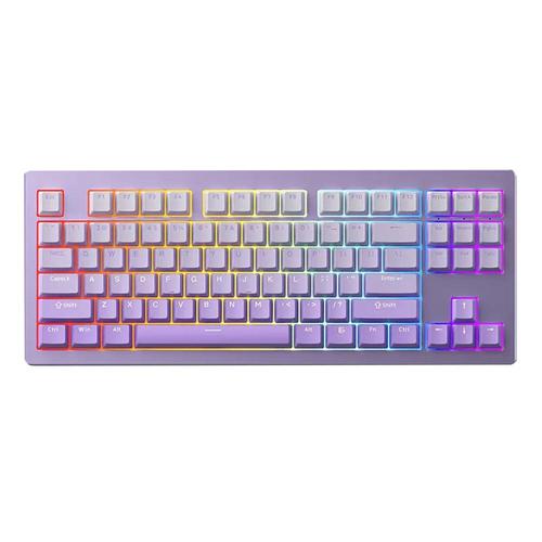 [해외] [MONSGEEK] 몬스긱 핫스왑 M3W 기계식 무선 키보드 완제품 아이스크림 축 퍼플