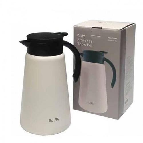 주전자물통 워터저그 보냉 물병 보온 아이보리1L (3m9Lx)