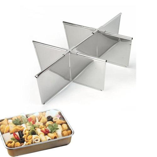 까만콩 업소용 스텐 어묵 칸막이 6구 6형 오뎅 분식 식당 떡 WFL623Y