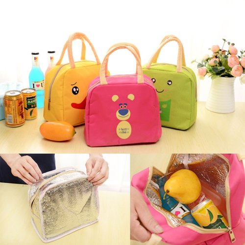 [(주)ETN커머스]런웨이브 애니멀 런치 쿨러백 도시락가방 보온백 보냉백