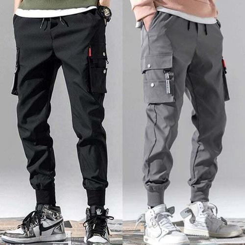 [셀럽하우스]조거 WNTP7745 카고 팬츠 2컬러 빅사이즈 DS-BB017