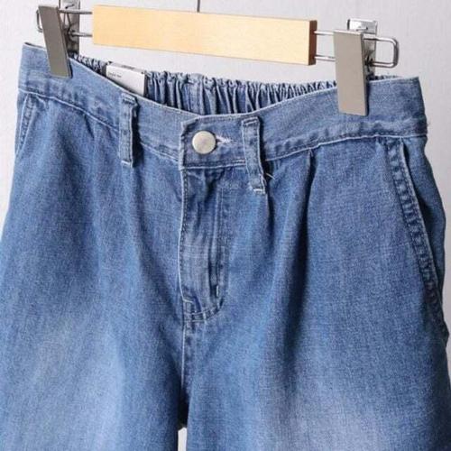 [셀럽하우스]305D599S VZFT3034 빅사이즈미시옷 여성큰옷 5부 뒷밴딩 반바지