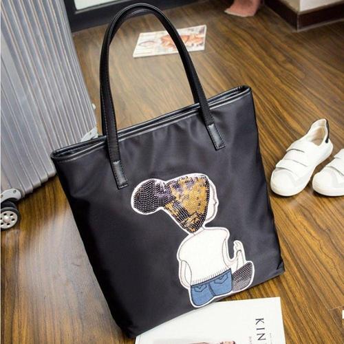 비니걸 숄더백 블랙 MST-71712 WFLGQAN