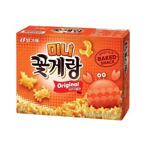 [대용량과자][과자센타]9SE-빙그레 미니꽃게랑 40gx10 (13955369)